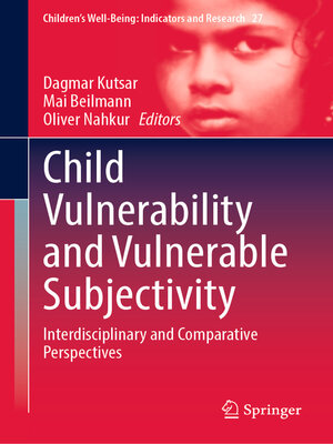 cover image of Child Vulnerability and Vulnerable Subjectivity